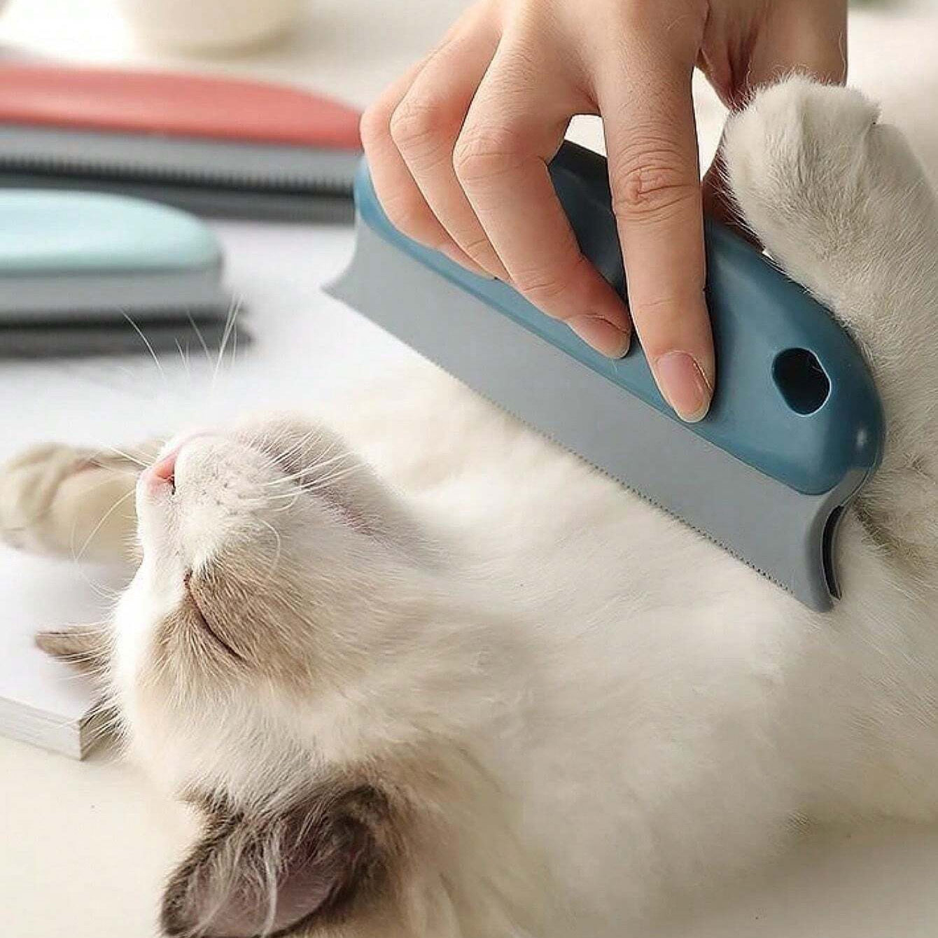 Brosse Éliminatrice de Poils pour Chien et Chat – Anti-Peluches Efficace pour Maison Propre & Animal Bien Toiletté