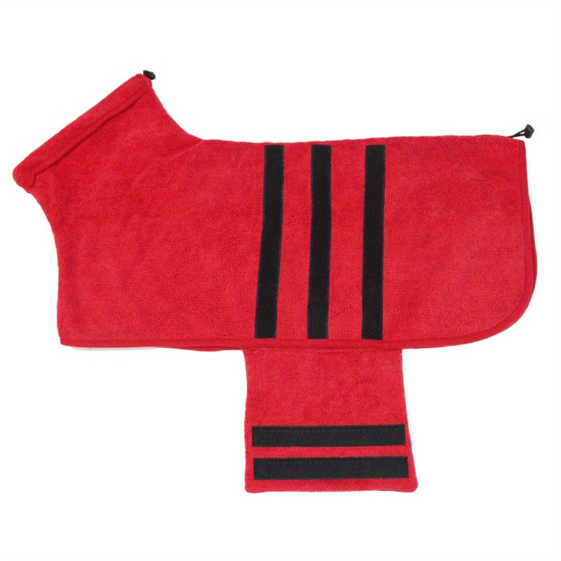 Peignoir de Bain pour Chien – Serviette Ultra-Absorbante, Séchage Rapide, Lavable en Machine