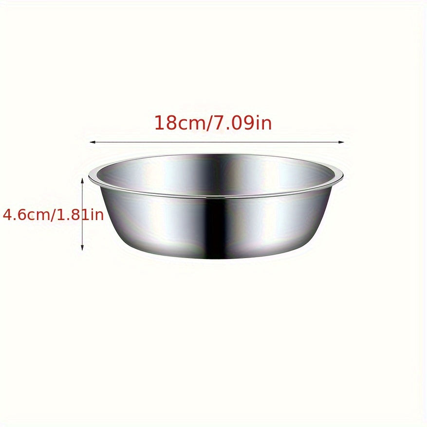 Set de Gamelles en Acier Inoxydable Antidérapant – Pour Chiens Petits, Moyens & Grands