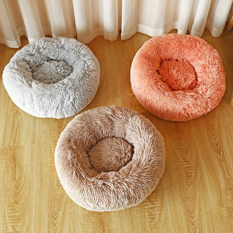 Nid Douillet en Peluche pour Chat & Petit Chien – Tapis Confortable d’Intérieur, Idéal comme Cadeau