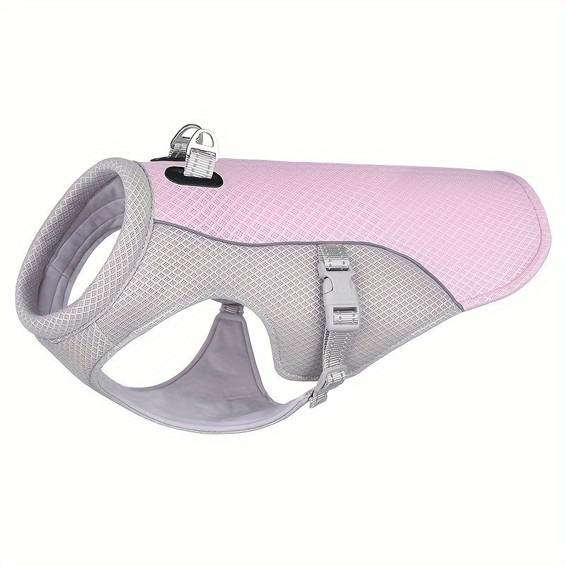 Gilet Rafraîchissant Respirant pour Chien – Veste Anti-Chaleur Été, Réglable & Ultra-Léger