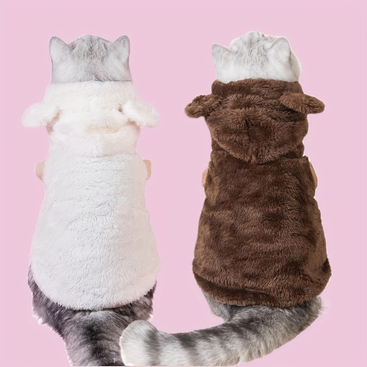 Sweat Mignon pour Petit Chien et Chat – Design Ourson en Peluche, Confort Douillet et Style Irrésistible
