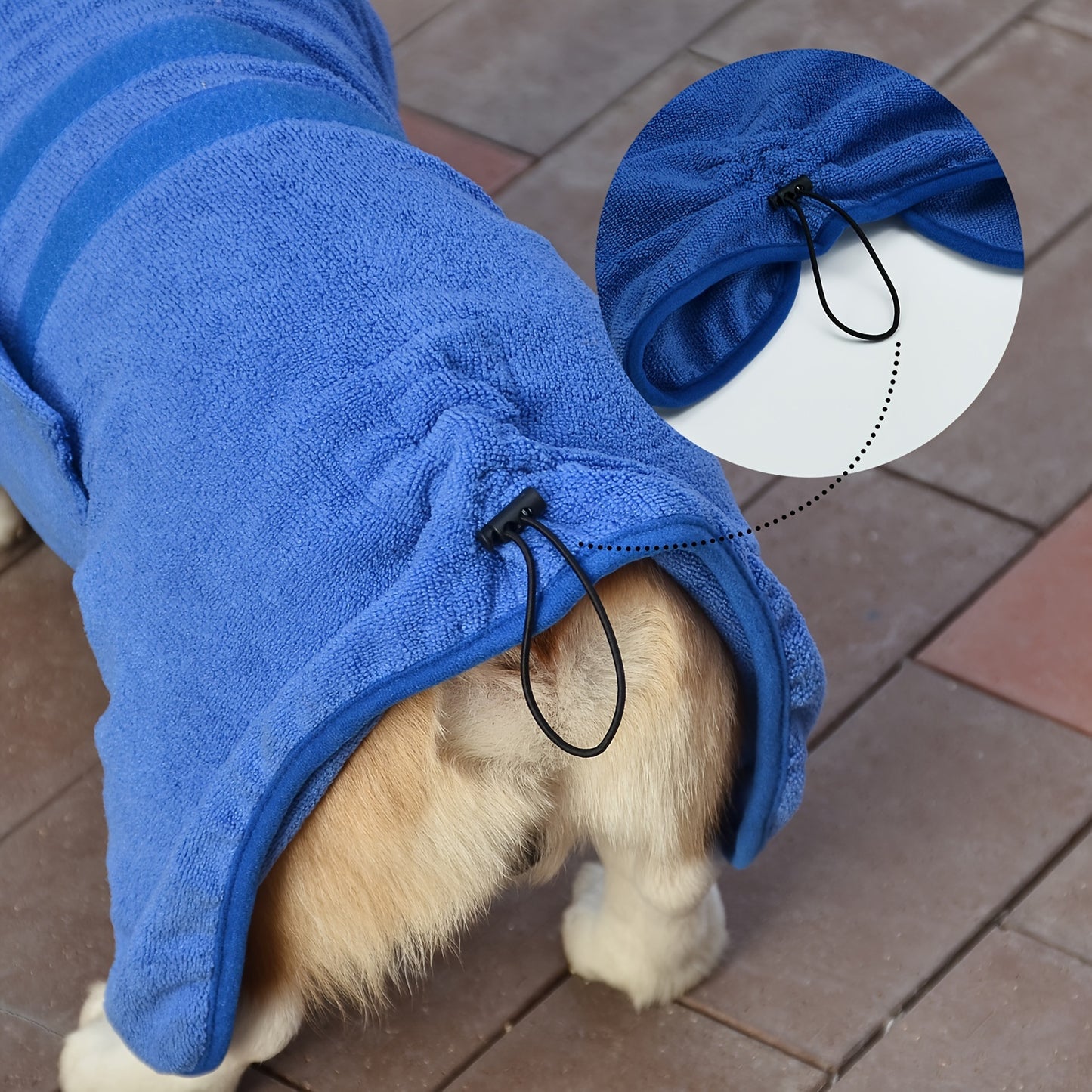 Peignoir de Séchage en Microfibre pour Chien – Ultra-Absorbant & Séchage Rapide