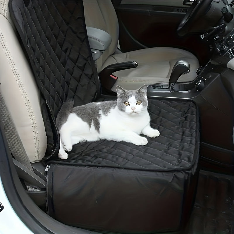 Housse de Siège de Voiture Multifonction pour Animaux – 1 Pièce – Antidérapante, Antisalissure et Antigriffures – Idéale pour le Transport de Chiens et Chats