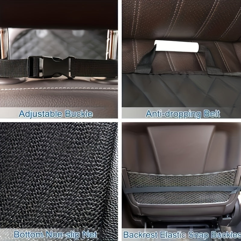 Housse de Siège de Voiture Multifonction pour Animaux – 1 Pièce – Antidérapante, Antisalissure et Antigriffures – Idéale pour le Transport de Chiens et Chats