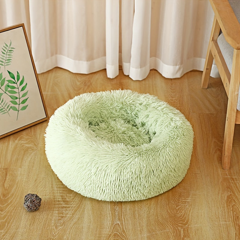 Nid Douillet en Peluche pour Chat & Petit Chien – Tapis Confortable d’Intérieur, Idéal comme Cadeau