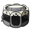 Parc Portable Octogonal pour Chiens – Tente Pliable pour Animaux, Maison Extérieure et Cage de Jeu pour Chiots, Chiens et Petits Animaux