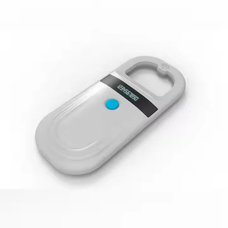 Scanner d’Identifiant Animal Universel – Lecteur RFID Portatif 134,2 kHz – Pour Chiens, Chats, Poissons et Gestion des Animaux