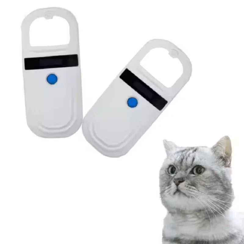 Scanner d’Identifiant Animal Universel – Lecteur RFID Portatif 134,2 kHz – Pour Chiens, Chats, Poissons et Gestion des Animaux