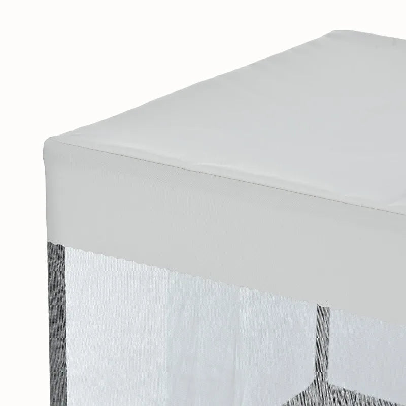 Lit pour Chien et Mobilier d’Extérieur pour Animaux – Panier en Rotin PE pour Chien ou Chat, Meuble de Terrasse Résistant aux Intempéries