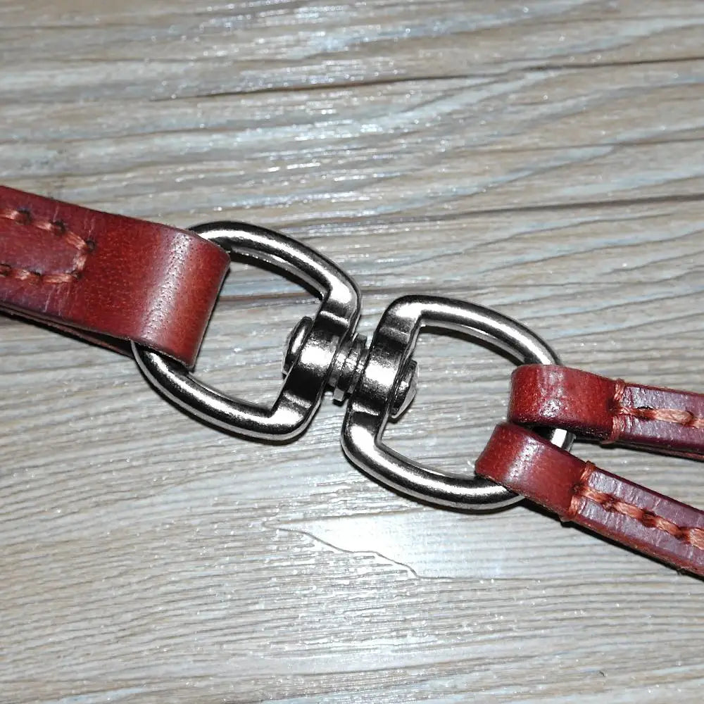 Laisse Double en Cuir pour Deux Petits Chiens ou Chiots – Laisse Couple Anti-Enchevêtrement, Testée pour la Résistance, Idéale pour la Marche et le Dressage