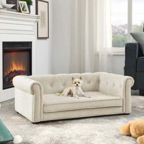 Nouveau Lit pour Chien 2025 – Canapé de Luxe Confortable pour Animaux, Mobilier d’Intérieur Élégant pour Chiens et Chats