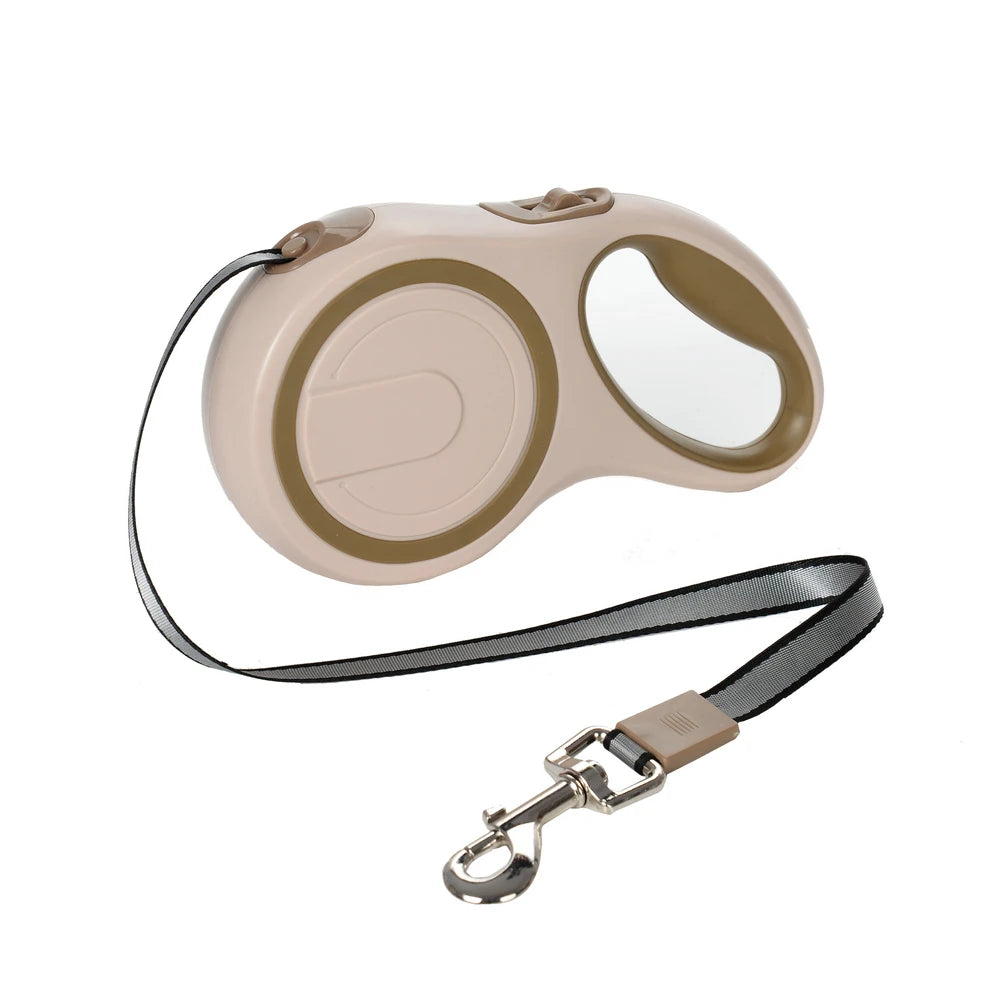 Laisse Rétractable 8M/5M pour Chien de Grande Taille – Laisse Automatique Extensible Robuste pour la Marche, la Course et la Randonnée