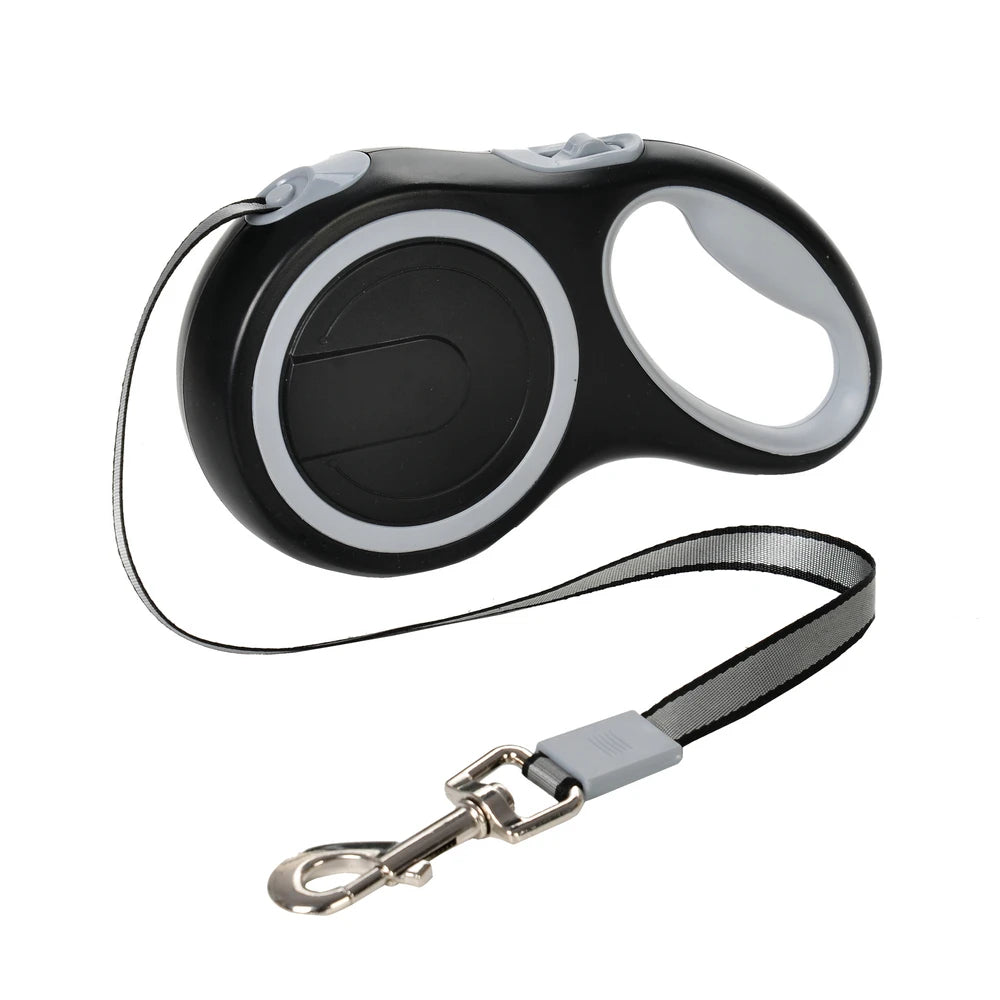 Laisse Rétractable 8M/5M pour Chien de Grande Taille – Laisse Automatique Extensible Robuste pour la Marche, la Course et la Randonnée