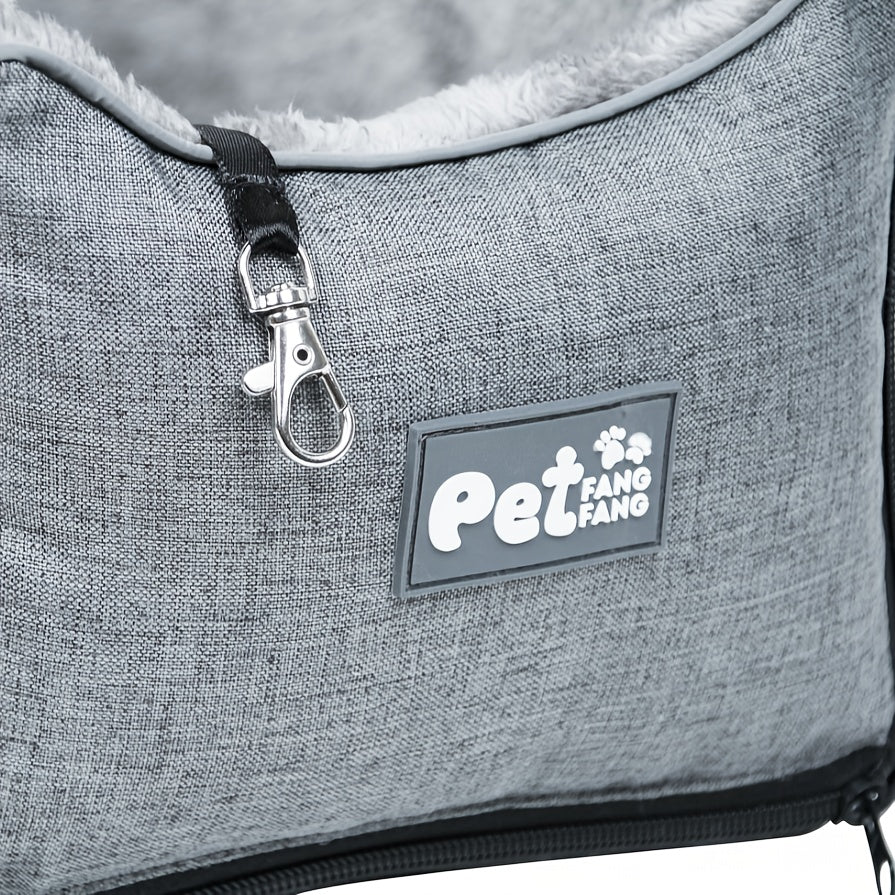 Siège Auto pour Chien & Chat – Sac de Transport Confortable et Sécurisé pour Animaux de Petite à Moyenne Taille