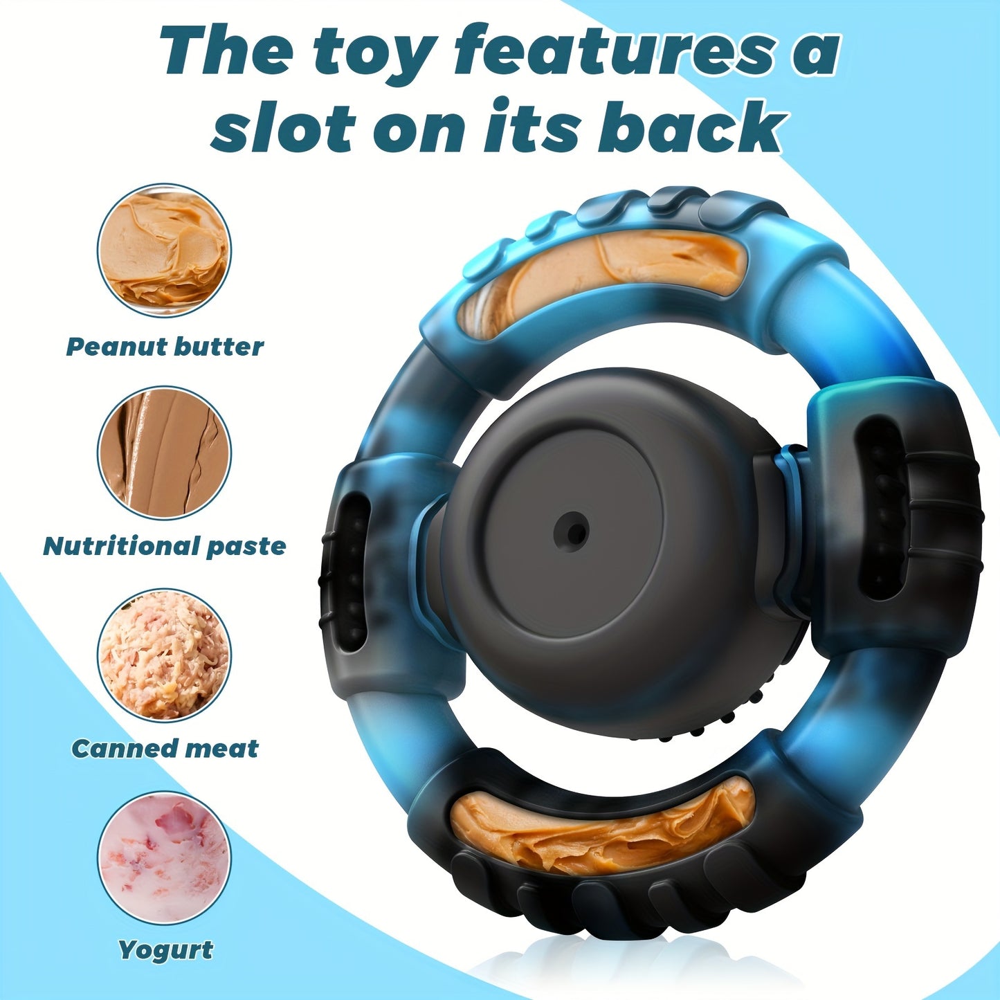 Jouet à Mâcher pour Chien en Forme de Volant – Jouet Interactif de Nettoyage Dentaire et d’Entraînement – Convient aux Chiens de Taille Moyenne