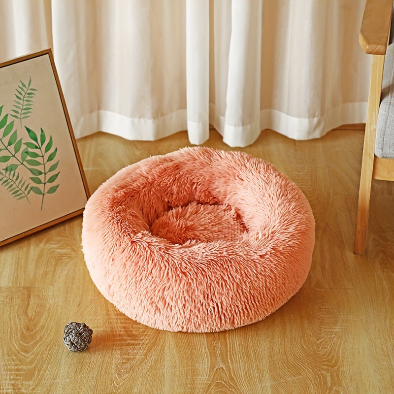 Nid Douillet en Peluche pour Chat & Petit Chien – Tapis Confortable d’Intérieur, Idéal comme Cadeau
