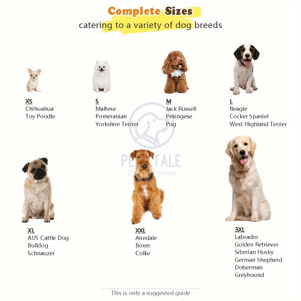 Pull Tricoté Uni pour Chien – Vêtement Chaud pour l’Automne et l’Hiver – 1 Pièce – Chandail Douillet pour Animaux