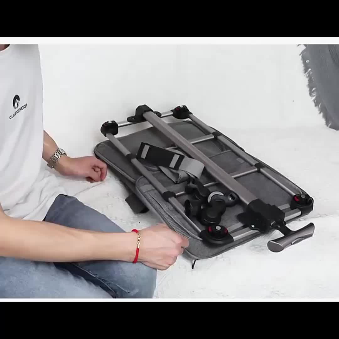 Chariot de Transport pour Animaux – Très Grand Format – Sac de Voyage Pliable pour Chien et Chat – Structure Amovible avec Roues – Cage Trolley Portable