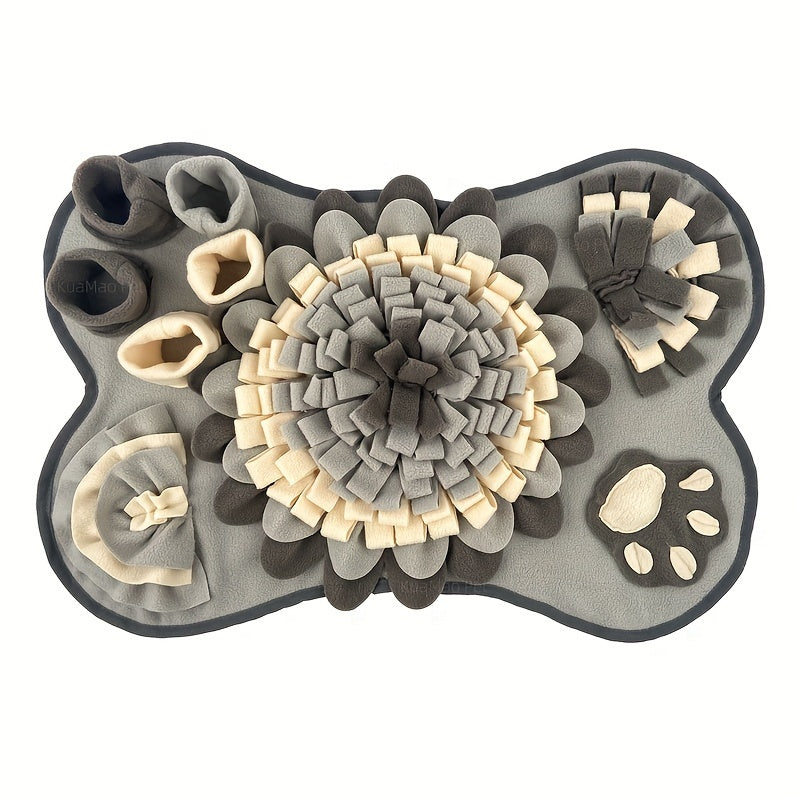 Tapis de Fouille pour Chien – 1 Pièce – Tapis de Stimulation Interactive et d’Alimentation Lente – Durable et Lavable – Pour Dressage, Recherche et Réduction de l’Anxiété
