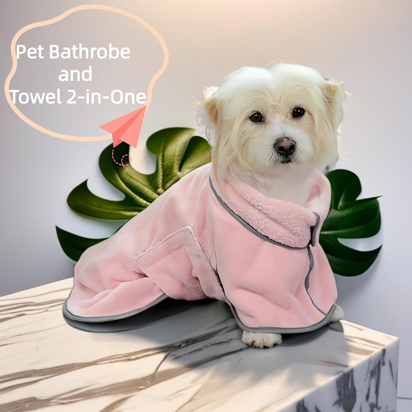 Serviette de Bain Ultra-Absorbante pour Chien & Chat – Effet Rafraîchissant, Nettoyage & Séchage Rapide