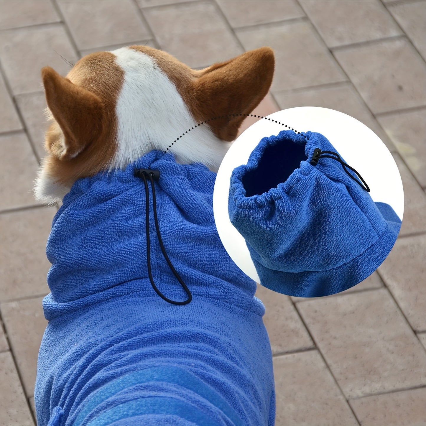 Peignoir de Séchage en Microfibre pour Chien – Ultra-Absorbant & Séchage Rapide