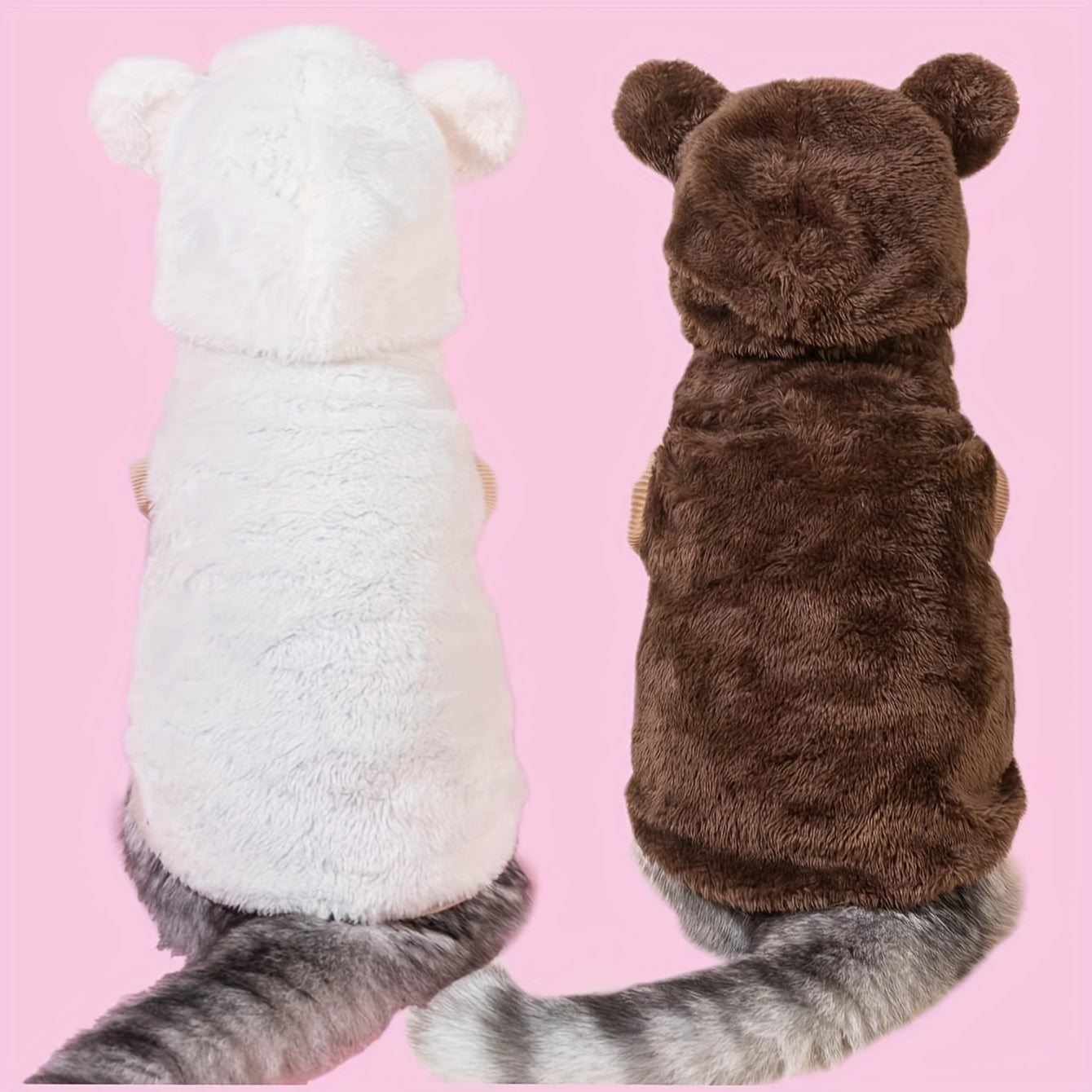 Sweat Mignon pour Petit Chien et Chat – Design Ourson en Peluche, Confort Douillet et Style Irrésistible