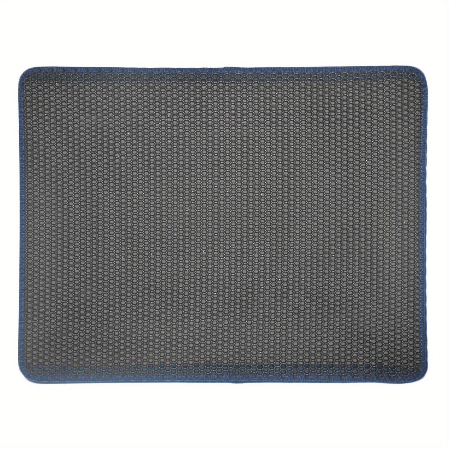Tapis de Litière pour Chat – Double Couche Antiprojection – Tapis de Sol Antipoussière pour Capturer les Grains – Tapis de Nettoyage pour Animaux
