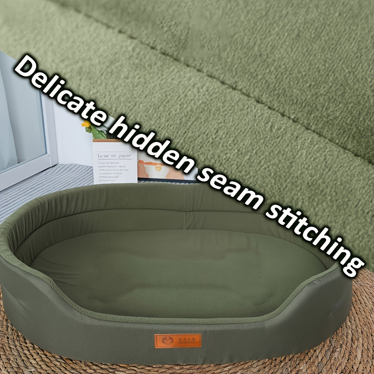 Lit pour Chien PJYuCien Comfort Plus – Spacieux, Respirant et Antidérapant, Utilisable Toute l’Année – Lavable en Machine, Idéal pour Chiens de Petite à Grande Taille