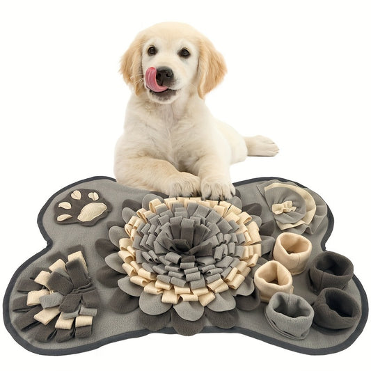 Tapis de Fouille pour Chien – 1 Pièce – Tapis de Stimulation Interactive et d’Alimentation Lente – Durable et Lavable – Pour Dressage, Recherche et Réduction de l’Anxiété