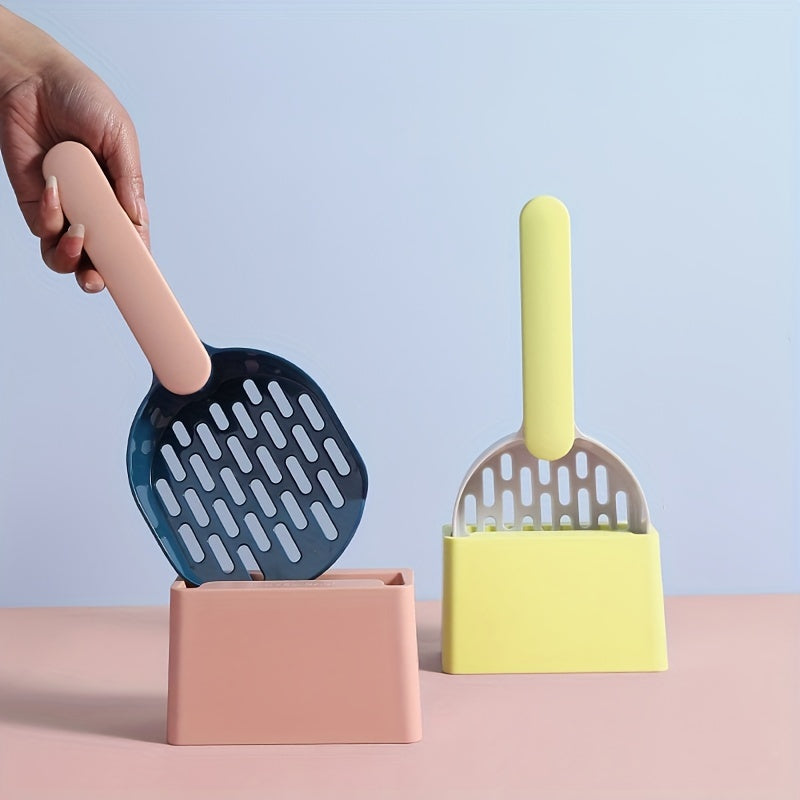 Set Pelle à Litière Premium pour Chat – Pelles Grande et Petite pour un Nettoyage Facile des Excréments – Ensemble d’Outils de Nettoyage Résistants et Légers