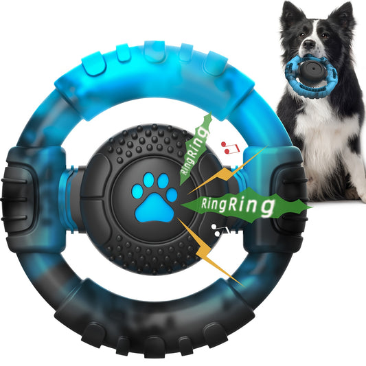 Jouet à Mâcher pour Chien en Forme de Volant – Jouet Interactif de Nettoyage Dentaire et d’Entraînement – Convient aux Chiens de Taille Moyenne