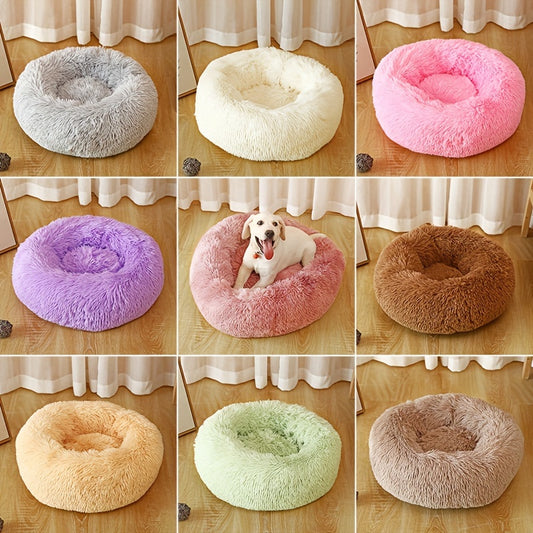 Nid Douillet en Peluche pour Chat & Petit Chien – Tapis Confortable d’Intérieur, Idéal comme Cadeau