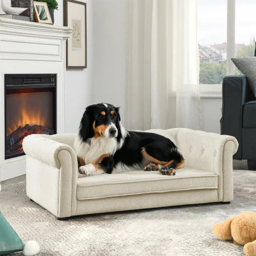 Nouveau Lit pour Chien 2025 – Canapé de Luxe Confortable pour Animaux, Mobilier d’Intérieur Élégant pour Chiens et Chats