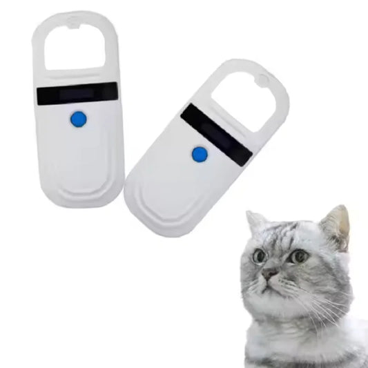 Scanner d’Identifiant Animal Universel – Lecteur RFID Portatif 134,2 kHz – Pour Chiens, Chats, Poissons et Gestion des Animaux