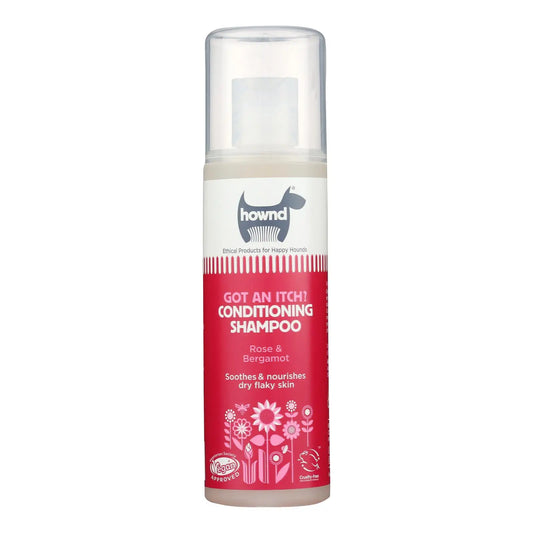 Shampoing Conditionneur Apaisant pour Chien – Spécial Peau Sensible & Démangeaisons – Hownd – Lot de 6 Flacons de 250 ml