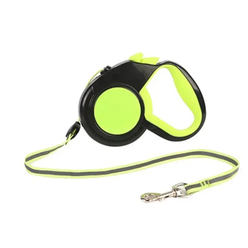 Laisse Rétractable 3/5/8M pour Chien – Laisse à Enrouleur Robuste et Réglable pour Petits et Grands Chiens, Idéale pour la Marche et la Randonnée