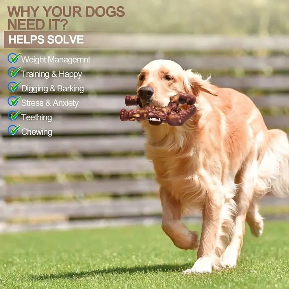 Jouet à Mâcher Indestructible en Forme de Gorille pour Chien – Bâton Ultra Résistant pour Mâcheurs Agressifs et Chiens de Grande Taille – Cadeau Durable pour Animal