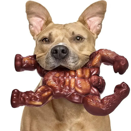 Jouet à Mâcher Indestructible en Forme de Gorille pour Chien – Bâton Ultra Résistant pour Mâcheurs Agressifs et Chiens de Grande Taille – Cadeau Durable pour Animal