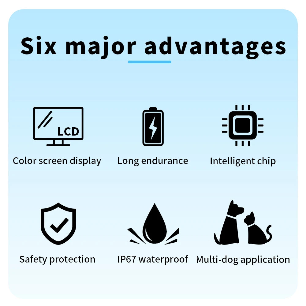 Collier Anti-Aboiement Automatique pour Chien – Ultrasons & Vibration, Étanche & Rechargeable Type-C