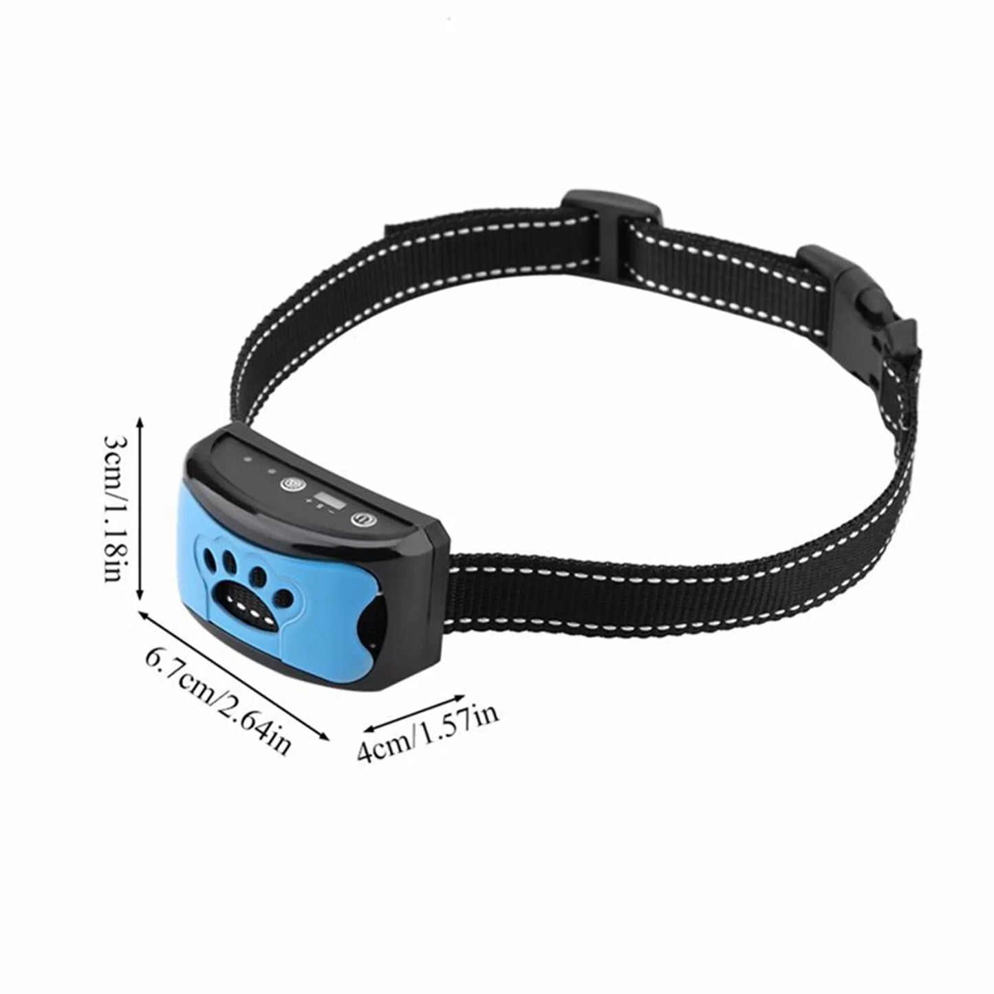 Collier Anti-Aboiement pour Chien – Ultrasons & Vibration, Recharge USB, Dressage Électrique Doux