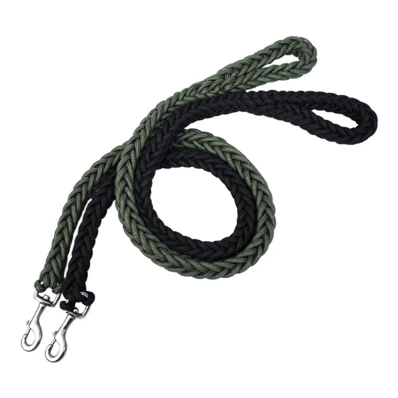 Laisse pour Chien Robuste et Durable – Laisse de Dressage Efficace et de Marche Confortable, Tressage Résistant pour Chiens de Grande Taille