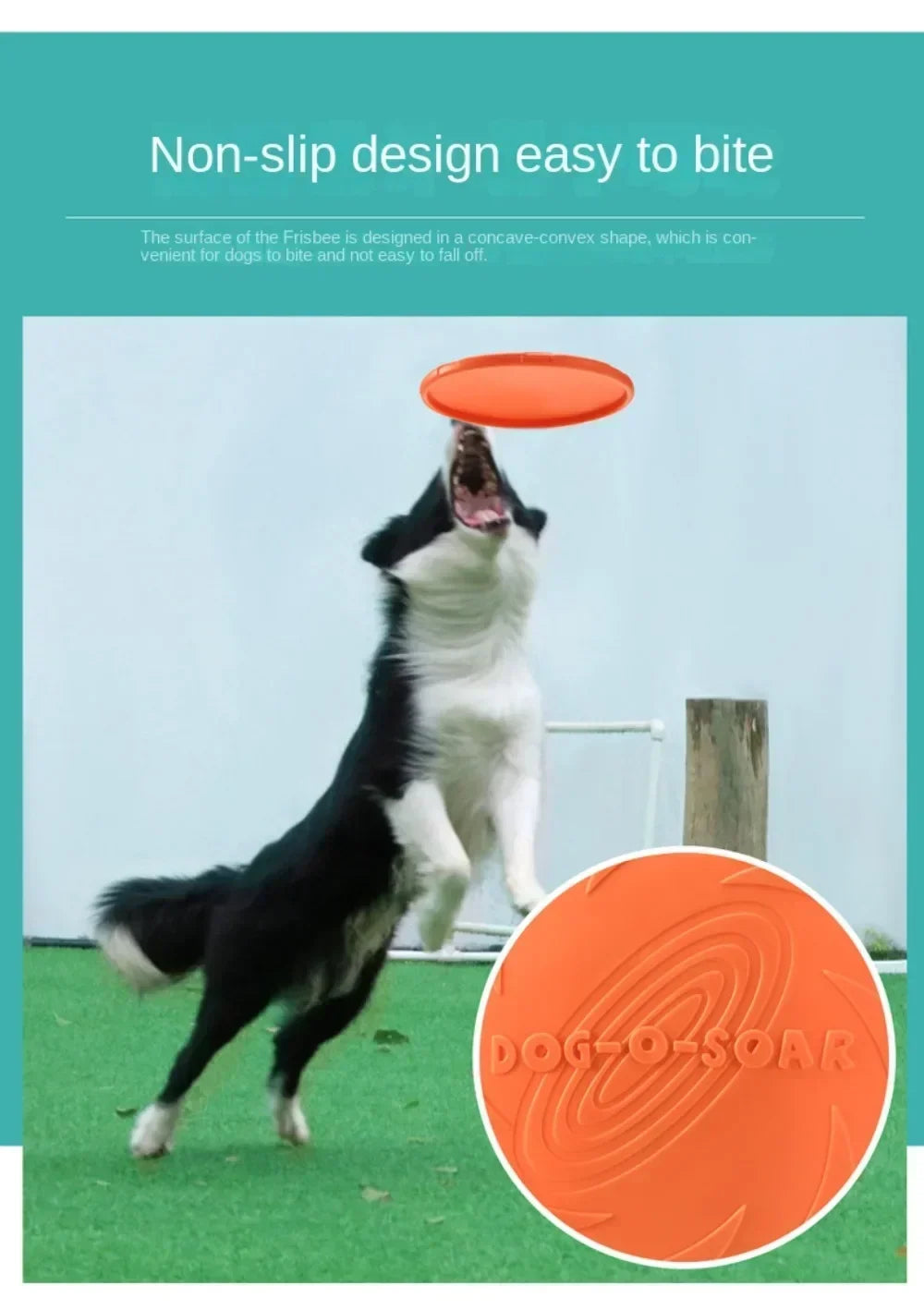 Frisbee pour Chien Multicolore – Disque Volant en Silicone Souple pour Jeux et Dressage – Jouet Interactif d’Extérieur pour Chiens de Toutes Tailles