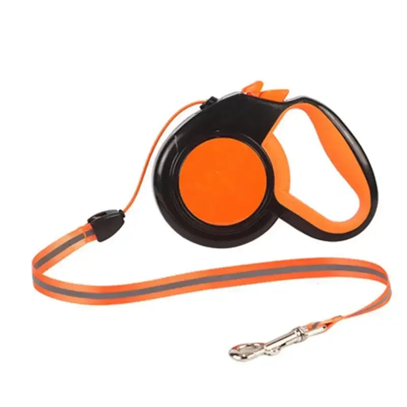 Laisse Rétractable 3/5/8M pour Chien – Laisse à Enrouleur Robuste et Réglable pour Petits et Grands Chiens, Idéale pour la Marche et la Randonnée