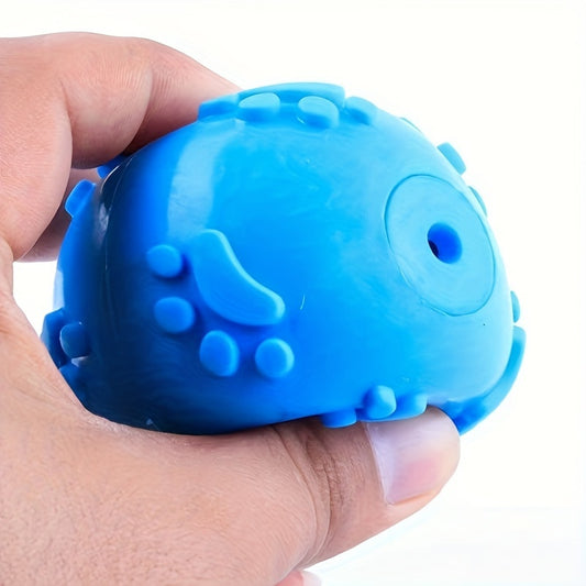 Balle Squeaky en Caoutchouc pour Chien – Design Patte de Cartoon, Résistante & Ludique, Spéciale Petite et Moyenne Taille