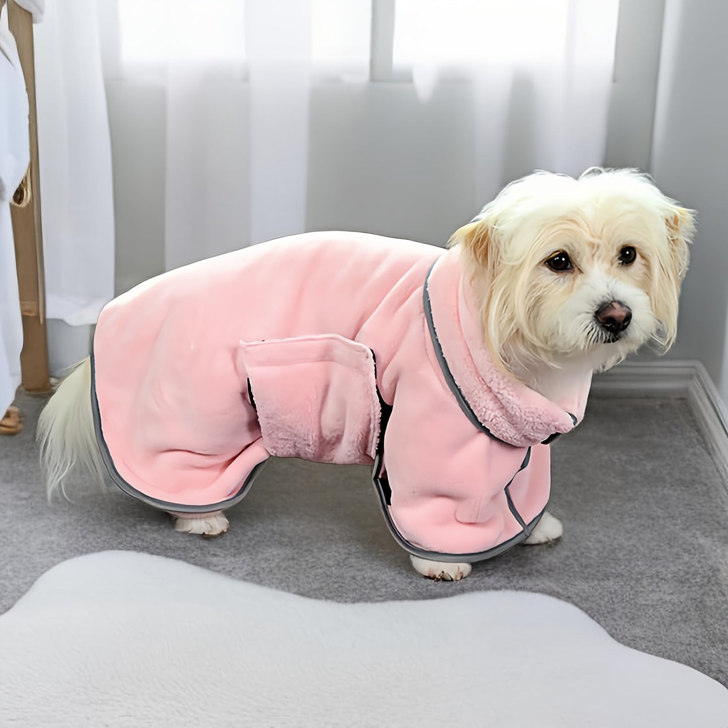Serviette de Bain Ultra-Absorbante pour Chien & Chat – Effet Rafraîchissant, Nettoyage & Séchage Rapide