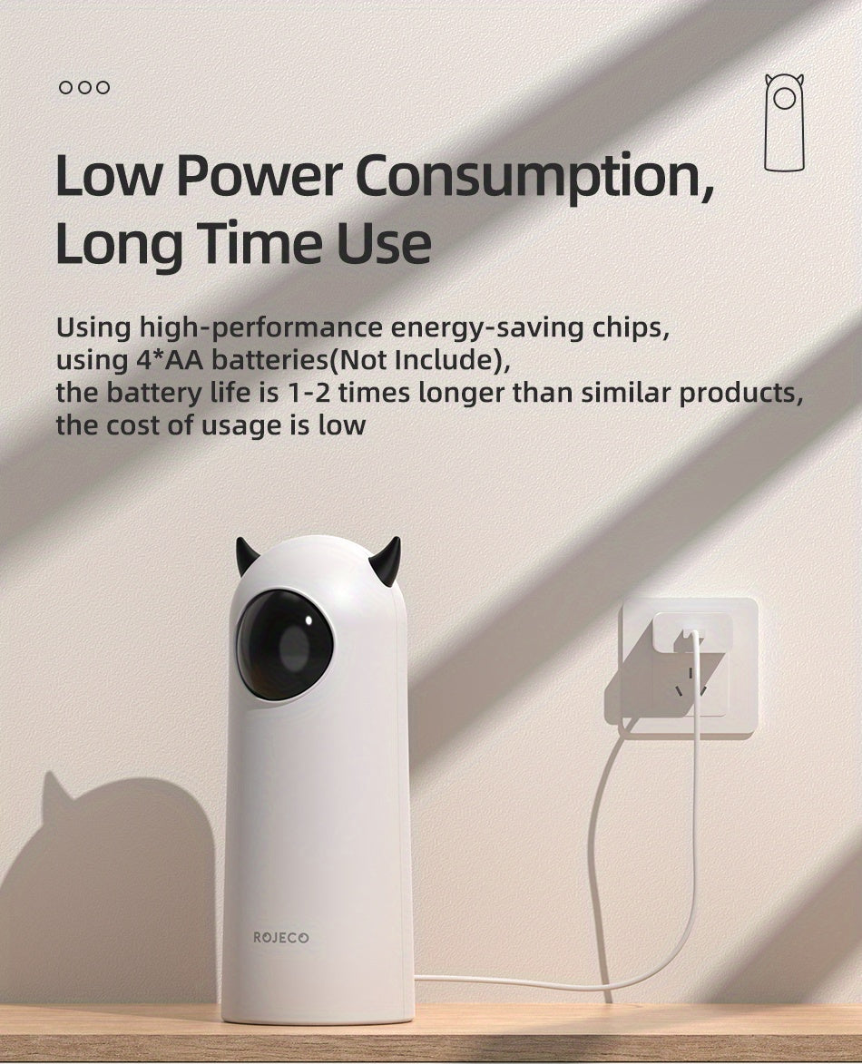 Jouet Interactif Laser Automatique pour Chat/Chien – Jouet Intelligent d’Intérieur pour Animaux – Sans Piles Incluses