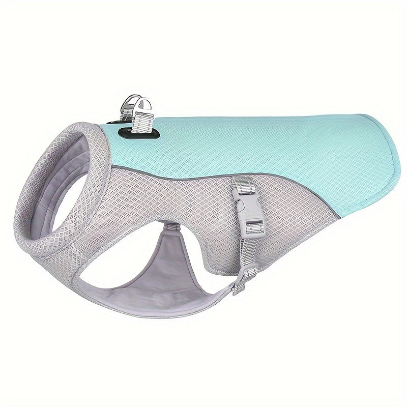 Gilet Rafraîchissant Respirant pour Chien – Veste Anti-Chaleur Été, Réglable & Ultra-Léger