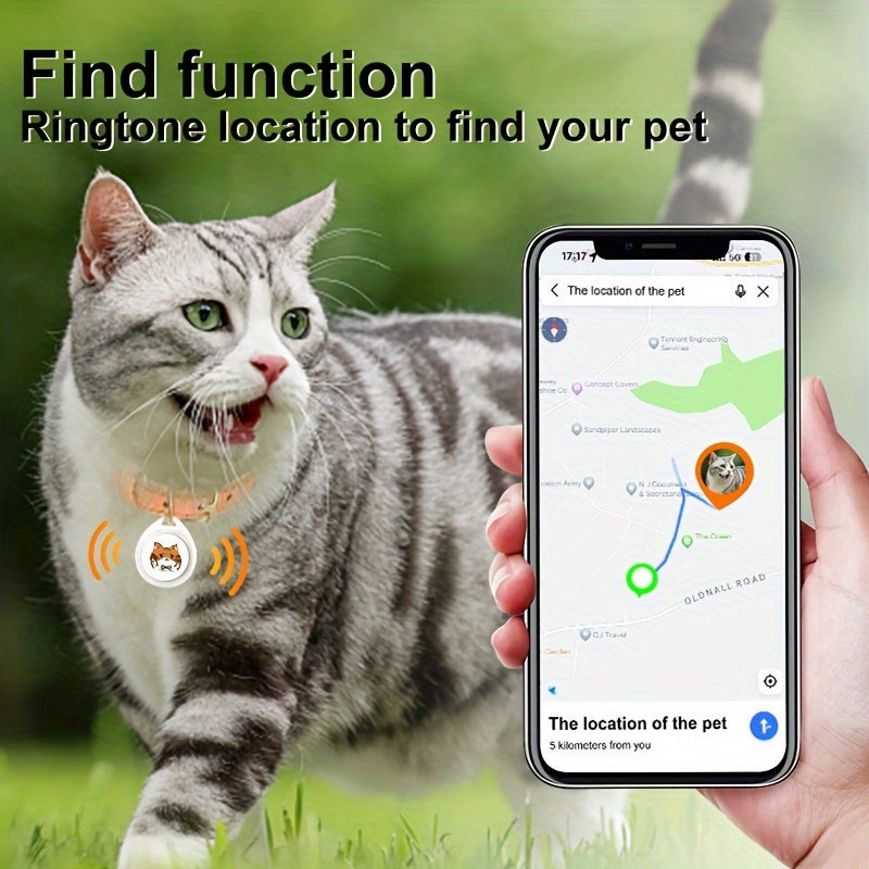 Dispositif Antiperte pour Animaux – Collier Traceur pour Chien et Chat – Accessoire de Suivi GPS/Tracker pour Animaux Domestiques