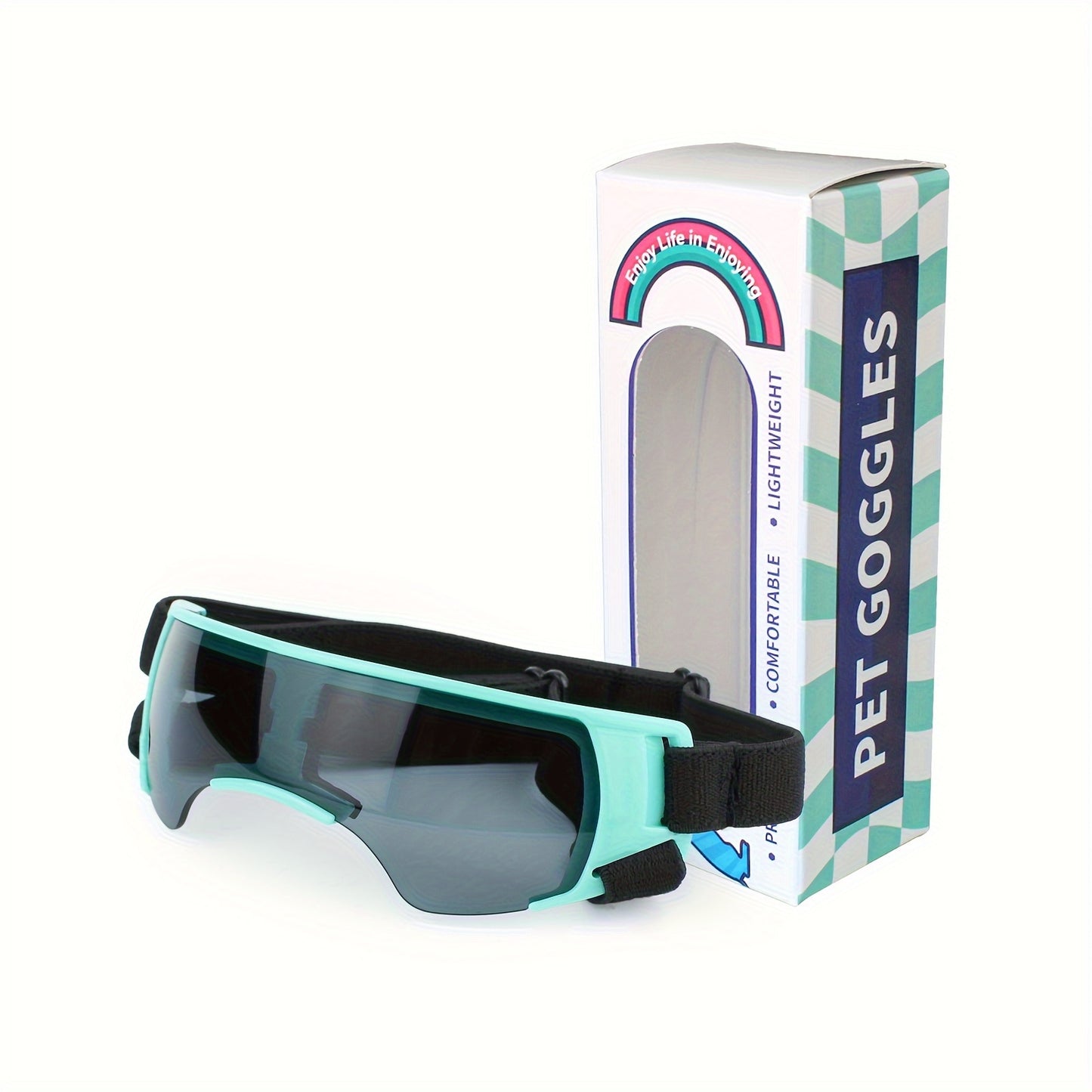 Lunettes de Soleil Demi-Monture pour Chien – Style, Protection & Fun pour Chiens de Toutes Tailles